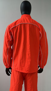 ชุดวอร์มผ้าไนลอนสำหรับออกกำลังกายน้ำหนักเบาชุดวอร์มทรงไข่ปักโลโก้ - Product Image 2