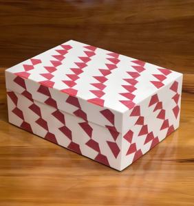 Vente en gros de boîtes à bijoux de luxe personnalisées incrustées d'os, mini petites boîtes de rangement en bois avec logo, boîtes à bijoux artisanales - Product Image 3