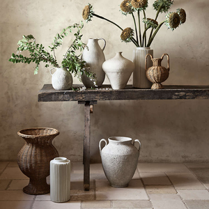 Petit vase en rotin tissé à double poignée fabriqué au Vietnam matériau écologique pour la décoration intérieure et la décoration de la vaisselle en gros - Product Image 5