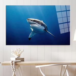 Lunch Atop Skyscraper: Impresión en lienzo del icono de Nueva York - Obra de arte elegante, arte en vidrio templado - Product Image 1