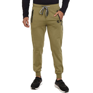 Pantalon de jogging personnalisé de qualité supérieure pour hommes, tissu en coton de fabrication professionnelle, style décontracté, motif droit léger de grande taille - Product Image 1