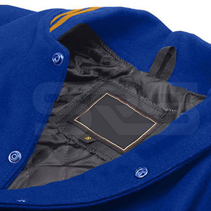 Transpirable invierno cálido hombres manga de cuero Letterman chaqueta Casual desgaste hombres manga de cuero chaqueta de invierno en precio razonable - Product Image 4