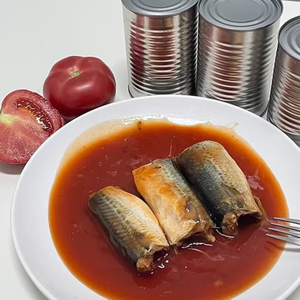Caballa Enlatada de Alta Calidad de Vietnam Disponible en Salsa de Tomate o en Salmuera - Product Image 3