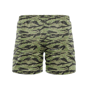 Pantalones cortos de entrenamiento MMA para hombre, tela tejida elástica de 4 vías, diseño de impresión por sublimación, pantalones cortos de compresión, ropa de artes marciales - Product Image 2