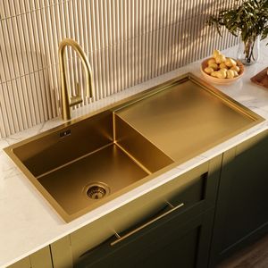 Lavabo Moderno de Latón para un Baño Elegante con Superficie Lisa y Apariencia Sofisticada - Product Image 6