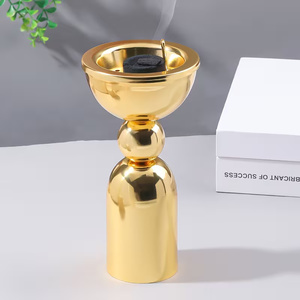 Luxury Metal Multicolour <b>Bakhoor</b> Burner Set Arabic <b>Oud</b> Incense Burner With Charcoal Holder For Home Decor Gift Middle East Use - Product Image 6