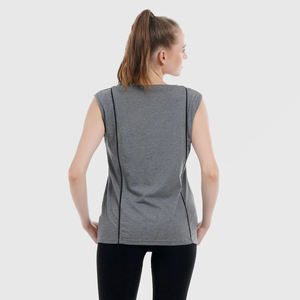 Femmes personnalisé plaine entraînement Gym débardeur grande taille décontracté respirant Yoga Sport Fitness en gros athlétique haut pour femme - Product Image 6