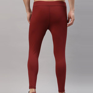 เลกกิ้งออกกำลังกายไร้รอยต่อของผู้ชายเลกกิ้งออกกำลังกายแบบถักโลโก้ได้ตามต้องการ - Product Image 3