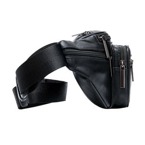 Riñonera de cuero con logotipo personalizado para mujer, bolso de cintura para correr, impermeable, al aire libre para viaje y Fitness, venta al por mayor - Product Image 4