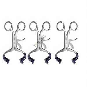 Mordaza bucal dental 3,5 \ "4,5 \" 5,5 \ "abridor de boca instrumentos quirúrgicos de acero inoxidable clínicas estudiantes potencia Manual - Product Image 2