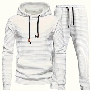 Conjunto Deportivo para Hombre de Alta Calidad, Transpirable, Estampado, con Personalización Completa, Material Spandex/Algodón, Diseño Deportivo Casual - Product Image 1