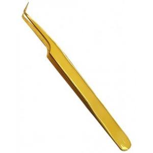 แหนบขนตาปลอมแบบสแตนเลส45 75 90องศาแหนบสำหรับต่อขนตาแบบปรับแต่งโลโก้ได้ตามต้องการ - Product Image 3