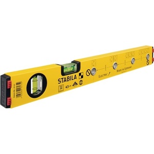 Nivel de burbuja eléctrico STABILA 70 de 120 cm, aluminio amarillo, 0.5 mm/m - Product Image 1