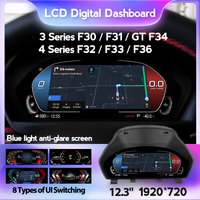 Système LINUX NaviFly, écran LCD numérique de tableau de bord de voiture de 12 pouces, compteur de vitesse pour BMW Série 3 F30 F31 GT F34 Série 4 F32 F33 F36