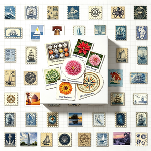American culture scrapbook <b>stickers</b> Global forever stamp collectibles Waterproof phone case <b>stickers</b> - Product Image 1