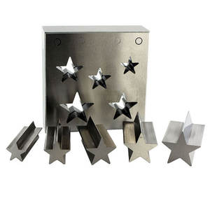Nouveau style Star Disc Cutter Set de 5 poinçons pour la fabrication de bijoux outil fournitures meilleure performance star disc cutter set - Product Image 4
