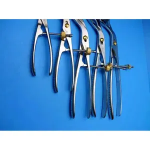 Pinces à os Verbrugge professionnelles, ensemble de 5 pièces, réutilisables, autoclavables, pour chirurgie orthopédique - Product Image 3