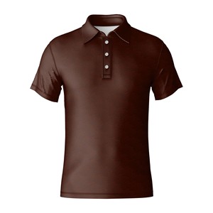 Men's Golf Polo Shirt Polyester Spandex Lightweight Quick Dry Breathable Performance OEM Custom Logo Vietnam Factory - Product Image 2