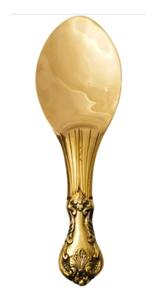 เครื่องใช้ในบ้าน/ห้องครัวสำหรับงานแต่งงานอุปกรณ์อินเดียอาหารเสิร์ฟสีทองสดใสทันสมัย - Product Image 2