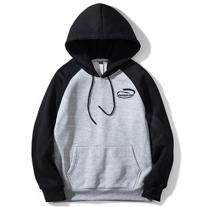 Sweat-shirts à capuche en molleton 100% coton de haute qualité, motif uni, coupe ample, coupe-vent, respirant, décontracté, grande taille, hiver - Product Image 1