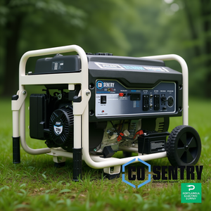 Générateur portable Pulsar CO Sentry PG6580ECO avec démarrage automatique et capteur de monoxyde de carbone - Product Image 3