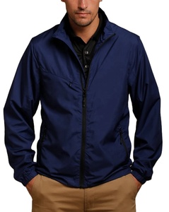 Veste coupe-vent de qualité supérieure, logo personnalisé, imperméable, coupe-vent, grande taille, veste pour homme - Product Image 1