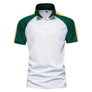 Verano personalizable para polos para hombres Camisetas de golf de poliéster/algodón de alta calidad disponibles en tallas grandes con estampado - Product Image 4