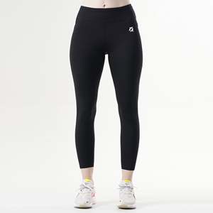 Leggings de sport décontractés noirs taille haute Sassy, taille XL, respirants et extensibles, en tissu tricoté sans couture et à motifs en spandex - Product Image 4