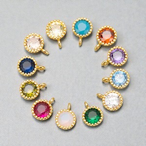 จี้เงินแท้ 925 ประดับพลอยไพลินควอตซ์ทรงกลม - เครื่องประดับพลอยทำมือขายส่ง - Product Image 3