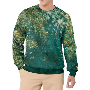 Sudaderas impresas personalizadas para hombres Color sólido Alta calidad Precio barato Básicos Sudaderas impresas para hombres - Product Image 1