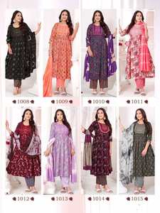 Classic Style Full Stitched Cotton Kurti with Bottom & Dupatta for <b>Indian</b> & <b>Pakistani</b> <b>Clothing</b> - Product Image 6