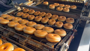Máquina para Hacer Donas con Levadura para Festivales, Línea de Producción Automática de Donas, Maquinaria para Alimentos de Donas Berliner - Product Image 4
