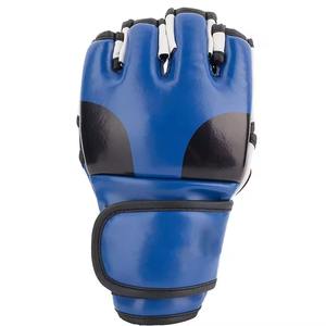 Gants de MMA demi-doigts de qualité supérieure, gants de boxe en cuir, logo personnalisé, gants de combat professionnels pour l'entraînement - Product Image 1