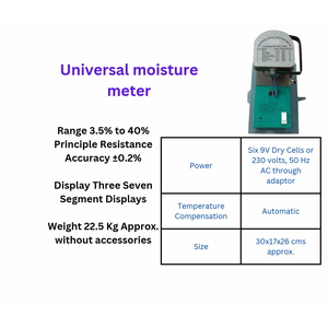 Universal Digital Grain <b>Moisture</b> <b>Meter</b> with LCD Display Thermo-Hygrometer - Product Image 2