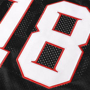 Camiseta de Fútbol Americano Sublimada Personalizada al por Mayor, Manga Corta, Tejido de Malla Transpirable que Absorbe la Humedad, Rendimiento para Adultos - Product Image 5