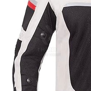 Veste en textile durable pour hommes conçue avec une fermeture éclair à l'avant et une veste en textile ajustable à la taille - Product Image 4