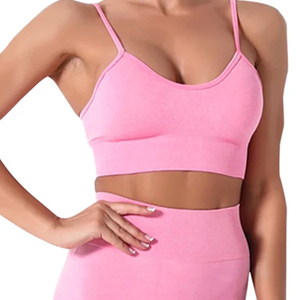 2024 Logo personnalisé ensemble de Yoga grande taille respirant meilleur Design motif solide prix de gros vêtements de Yoga personnalisés pour l'année 2024 - Product Image 5