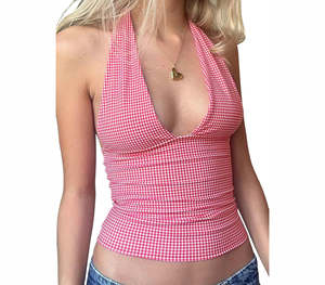 Camiseta sin Mangas para Mujer, Tejido Suave, Ligera, Informal, Cómoda, Ropa de Verano, Fabricante OEM ODM - Product Image 2