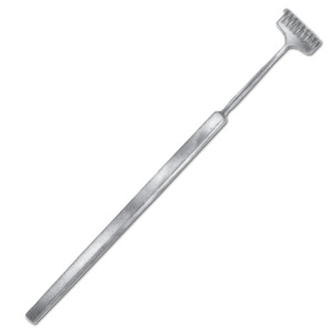 Écarteurs chirurgicaux Senn Miller à 9 griffes, courbure petite, profondeur de mâchoire 7,20 mm, largeur de mâchoire 7 mm - Product Image 1