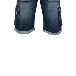 Pantalones cortos de mezclilla de lona informales para hombre con logotipo personalizado de alta calidad, patrón sólido de cintura media, precio competitivo, Etiqueta Privada - Product Image 6