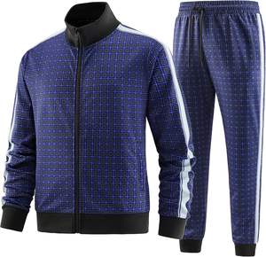 Ensemble de survêtements bleus pour hommes Survêtements de survêtement Tenues 2 pièces BY STYLE BOY & Co - Product Image 3