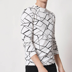 Sudadera de Forro Polar Grueso de Alta Calidad con Cuello Alto, Sudadera de Forro Polar con Estampado de Moda para Hombre, Sudaderas con Capucha y Sudaderas 2026 - Product Image 3