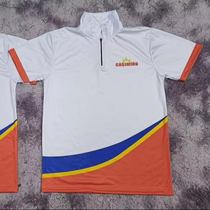 Polo de golf para hombre hecho a medida, tejido de punto transpirable de alta calidad, diseño informal, patrón a cuadros, impresión personalizada, venta - Product Image 1