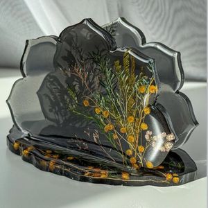 POUR LA QUALITÉ ATTRACTIVE RÉSINE TISSUS HOLDER DÉCORATIF Fabriqué À La Main Porte-mouchoirs pour Salle À Manger Cuisine Utiliser Serviette Boîte De Rangement - Product Image 3