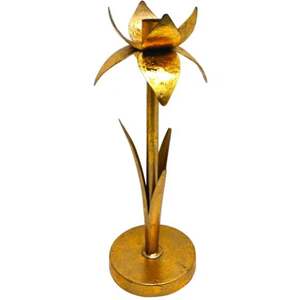 Modern Luxury Designer Brass & Iron <b>Bow</b> Candle Stand Home Decoration Modern Style Candle Pillar <b>Holder</b> for Birthday Occasions - Product Image 6