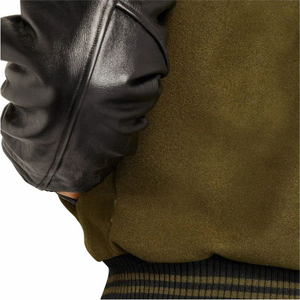 Custom Made Stylish Varsity men's jackets premium quality durable material best design Unique Embroidered jacket for men - Product Image 3