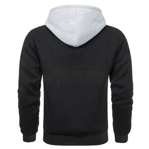 Sweats à capuche surdimensionnés de couleur personnalisée, basiques, en coton mélangé, prix de gros, sweats à capuche surdimensionnés, nouveauté, sweats à capuche surdimensionnés - Product Image 3