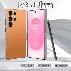 สมาร์ทโฟน Android 15 5G รุ่น S26 Ultra Octa Core หน้าจอ 7.3 นิ้ว Full HD แรม 12GB ความจุ 512GB กล้อง 108MP รองรับซิมคู่ เวอร์ชัน Global - Product Image 1