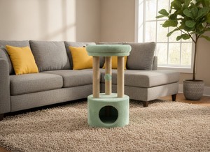 หอคอยแมวทุ่งหญ้าฤดูใบไม้ผลิแอตแลนตาที่มีจิตวิญญาณขี้เล่น - Product Image 4