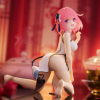 Vente en gros - Figurine de collection en PVC et ABS, sous licence officielle LOVE-Ru Darkness Momo Belia Deviluke, Qipao blanc, boîte d'origine